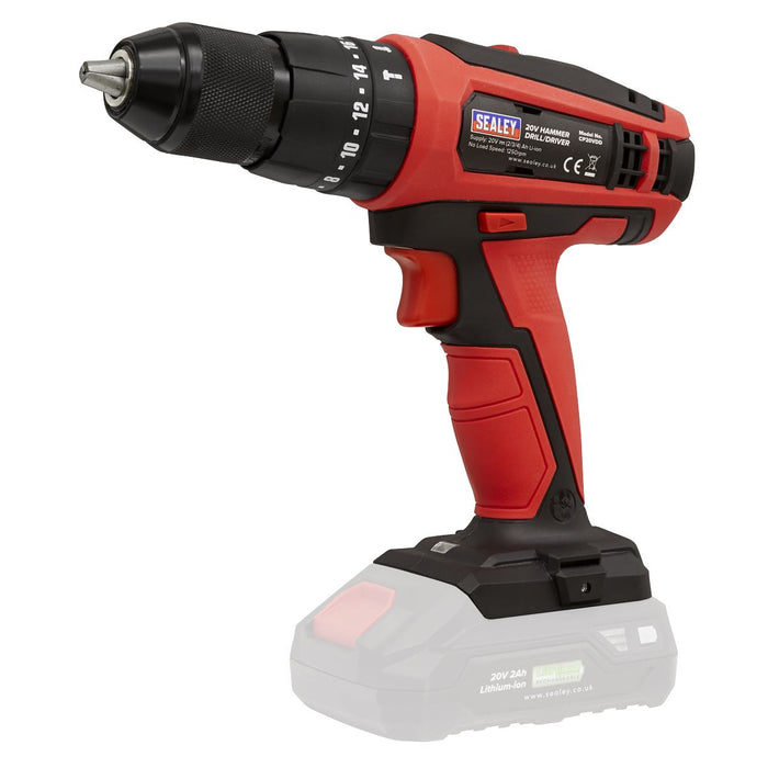 Sealey 3 Tool Cordless Combo Kit 20V SV20 Series CP20VCOMBO1 Sealey  - Dynamic Drive