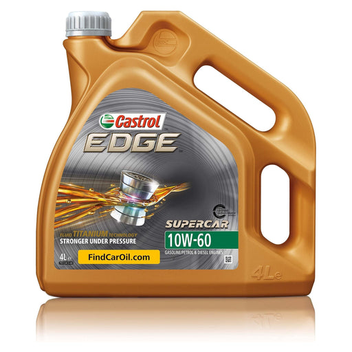 Castrol Edge Supercar 10W-60 - 4 Litre Castrol  - Dynamic Drive