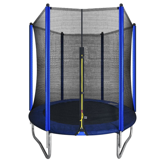 Dellonda 6ft Heavy-Duty Outdoor Trampoline with Safety Enclosure Net