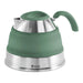 Collaps Kettle 1.5L Shadow Green Compact Collapsible Convenient Camping Outwell  - Dynamic Drive