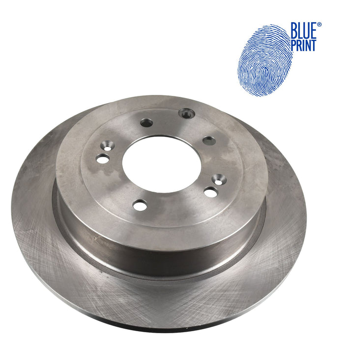 Pair of Blue Print Rear Solid Brake Discs for Hyundai Tucson  58411-D3000