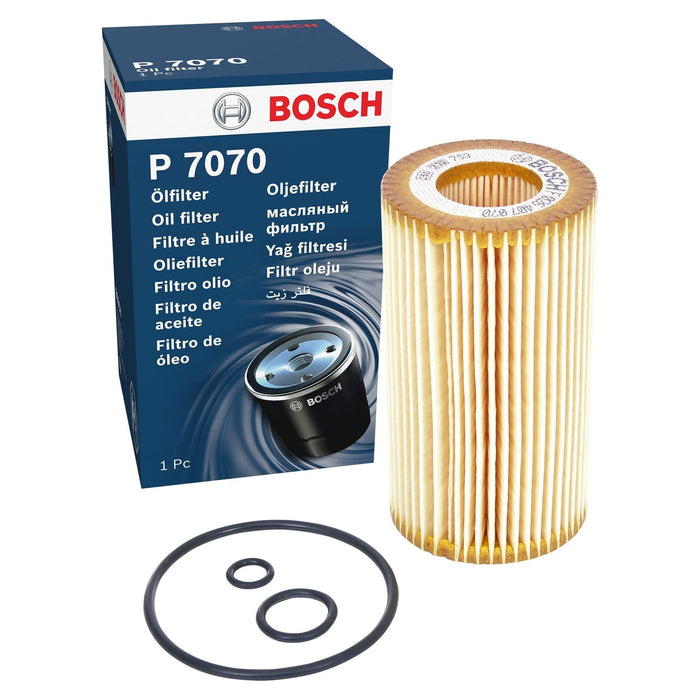 Genuine Bosch Car Oil Filter P7070 fits Honda CR-V i-CTDi - 2.2 - 05-06 F0264070 Bosch  - Dynamic Drive