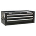 Sealey Mid-Box 3 Drawer with Ball-Bearing Slides Black AP33339B Sealey  - Dynamic Drive