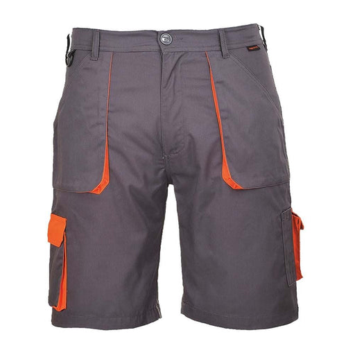 Portwest Texo Contrast Shorts - Charcoal - Large Portwest  - Dynamic Drive