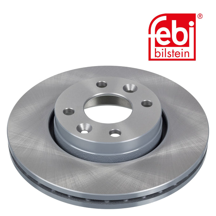 Genuine FEBI Front Brake Discs & Pads Set Vented for Dacia Sandero Febi Bilstein  - Dynamic Drive