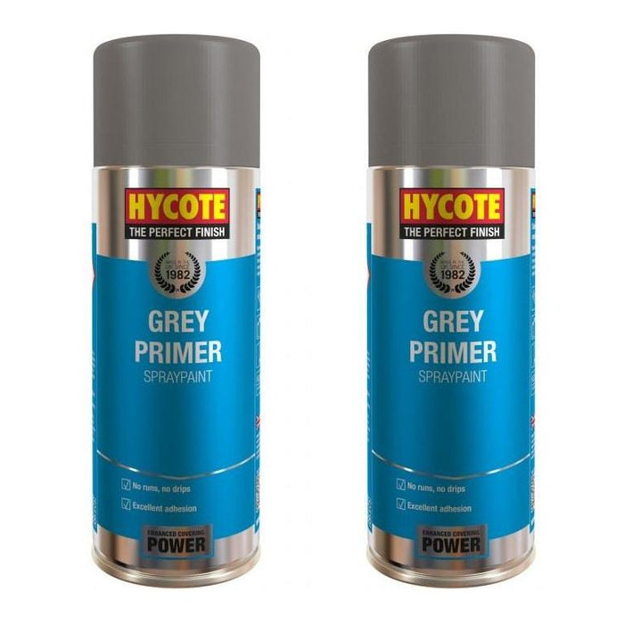 6x Hycote XUK03015 Grey Primer 400ml C/O