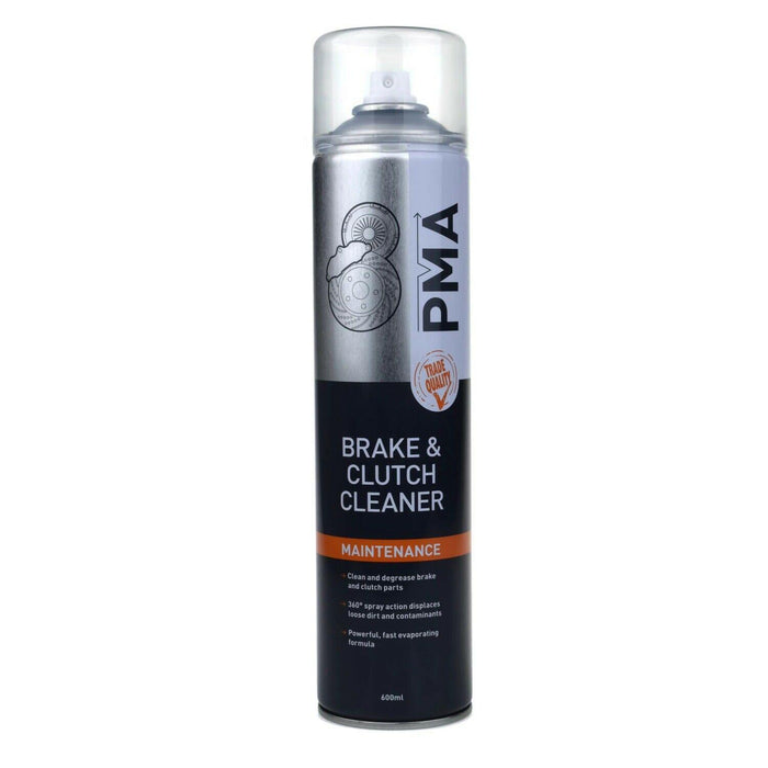 6 x PMA Brake And Clutch Cleaner Degreaser Aerosol Professional Spray 600ml BRCL PMA  - Dynamic Drive