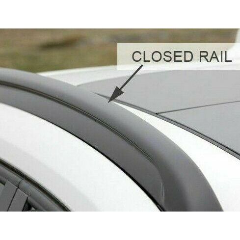 Locking Aluminium Flush Solid Roof Bars fits Volvo V40 2012-2017 Cross Country Maypole  - Dynamic Drive