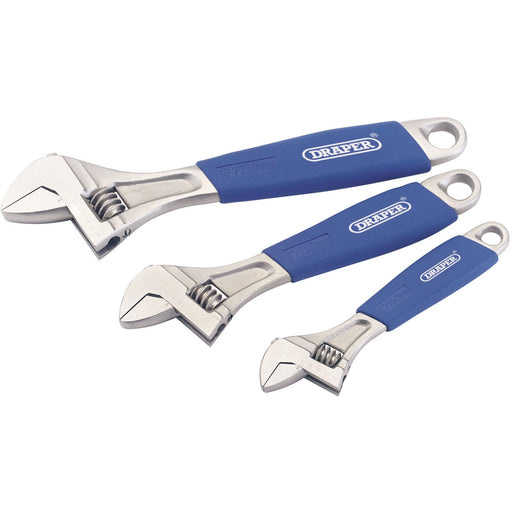 Draper Crescent-Type Adjustable Wrench Set (3 Piece) 88598 Draper  - Dynamic Drive