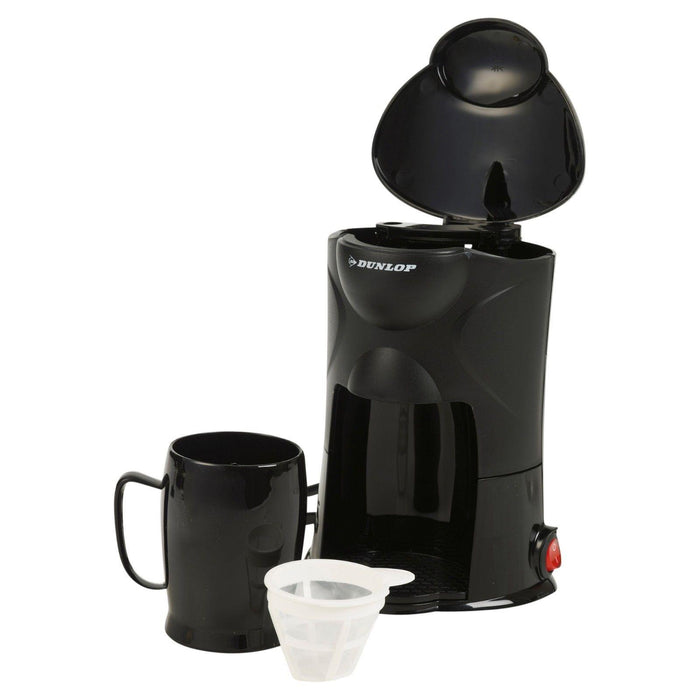 Dunlop 12V Travel Coffee Machine Maker Cigarette Plug Motorhome Caravan Lorry Dunlop  - Dynamic Drive