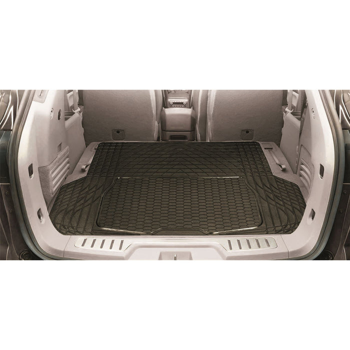 Large Heavy Duty Rubber Car Boot Liner Mat fits Skoda Fabia UKB4C  - Dynamic Drive