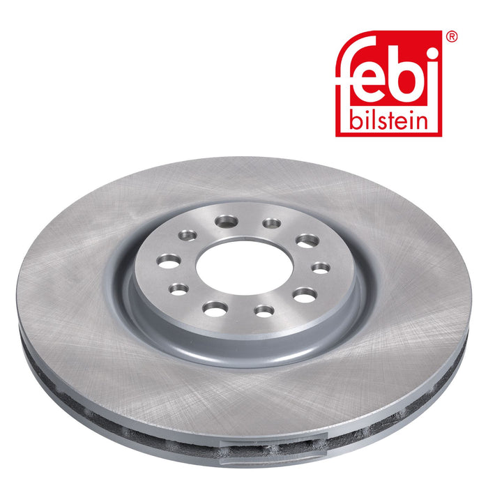 Genuine FEBI Front Brake Discs & Pads Set Vented for Alfa Romeo Giulietta