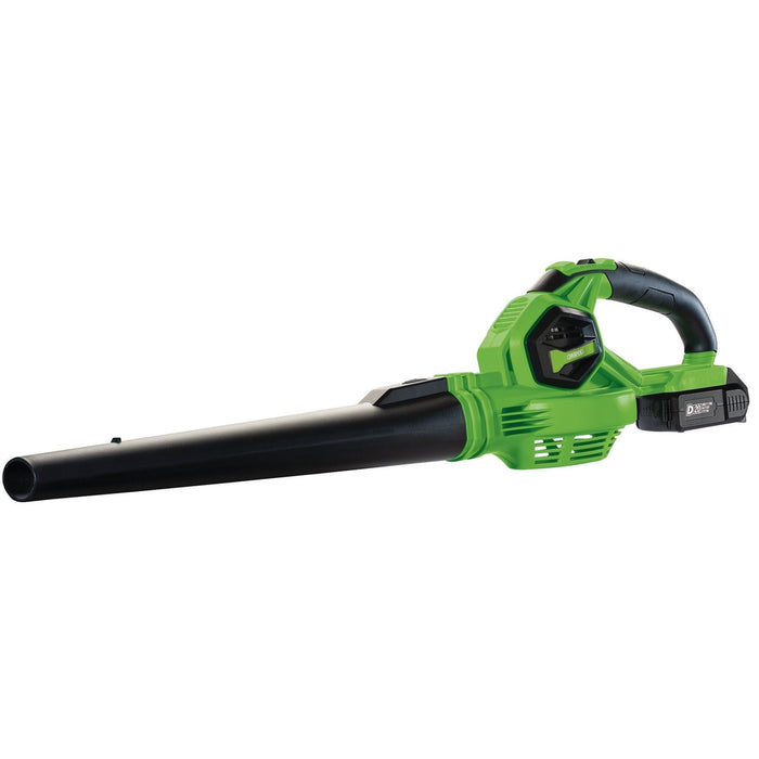 Draper D20 20V Leaf Blower, 1 x 2.0Ah Battery, 1 x Charger 70526