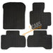 Blue Trim TailoBlue Rubber Car Mats for Suzuki Grand Vitara Lwb 05>13 4 1 Clips UKB4C  - Dynamic Drive