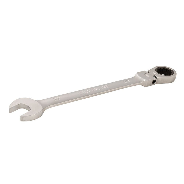 Silverline Flexible Head Ratchet Spanner 22mm