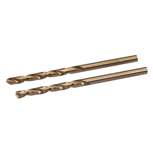 Silverline Cobalt Drill Bits 2pk 4.0mm Silverline  - Dynamic Drive