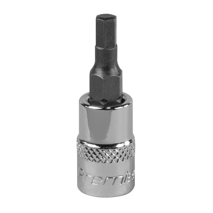 Sealey Hex Socket Bit 4mm 1/4"Sq Drive SBH002