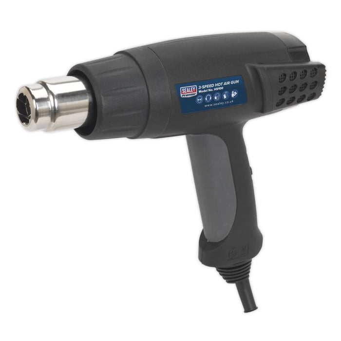 Sealey Hot Air Gun 1800W 3-Speed 50/420/650ïC HS100