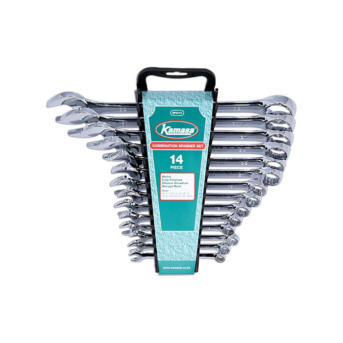 Power-Tec Combination Spanner Set 22pc SP2422