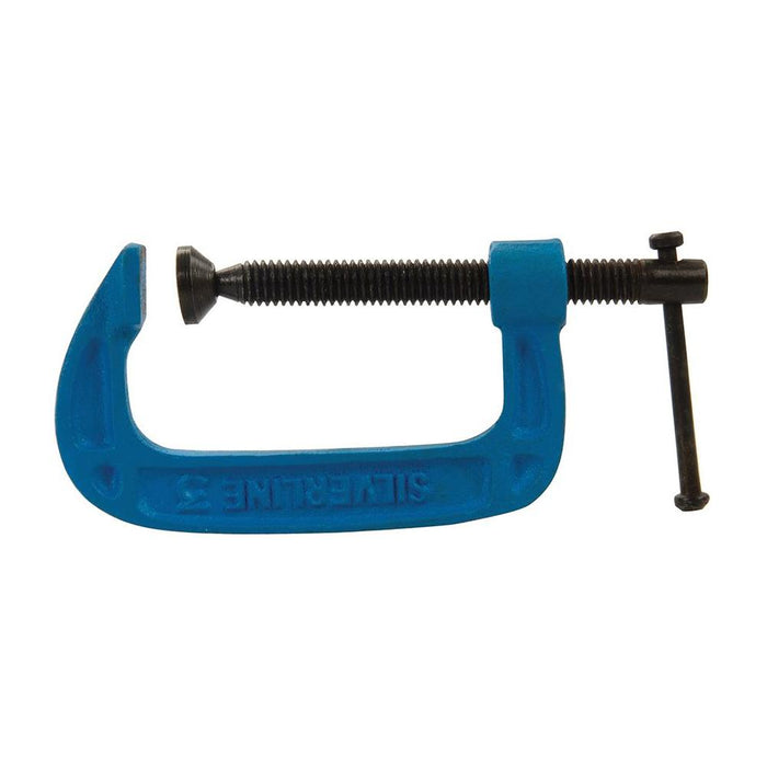 Silverline Light Duty G Clamp 75mm Silverline  - Dynamic Drive