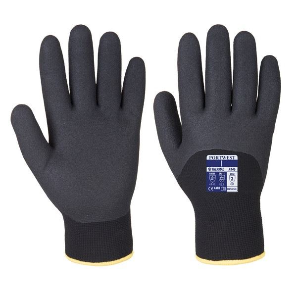 Portwest Arctic Winter Gloves - Black - XX Large