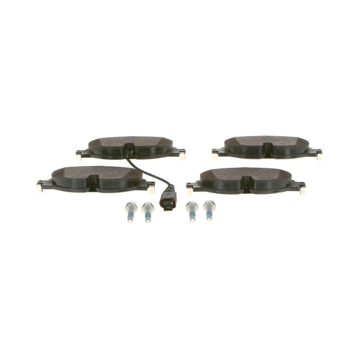 Genuine Bosch Brake Pad Set Bp1505 fits VW Up BlueMotion - 1.0 - 11-20 098649466