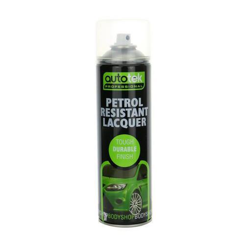 3x AUTOTEK Professional Petrol Resistant Lacquer 500ml Spray Paint High Coverage