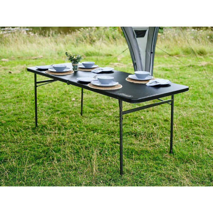 Coleman 6FT Fold In Half Table Camping Table Coleman  - Dynamic Drive