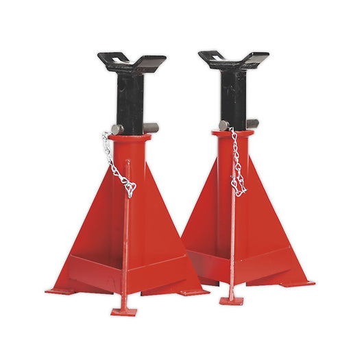 Sealey AXLe Stands (Pair) 15 Tonne Capacity per Stand AS15000 Sealey  - Dynamic Drive