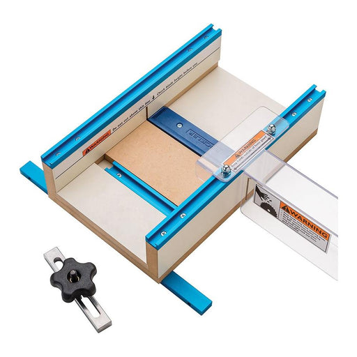 Rockler Table Saw Small Parts Sled 12" x 15-1/2" x 3-1/2" Rockler  - Dynamic Drive