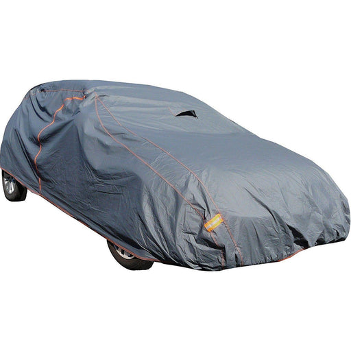 2 Layer Heavy Duty Waterproof Car Cover Cotton Lining Scratch Proof  Size XL UKB4C  - Dynamic Drive