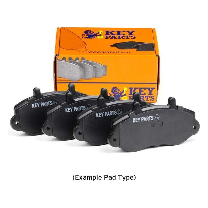 Genuine Key Parts KBP1990 Rear Brake Pads (Akebono)