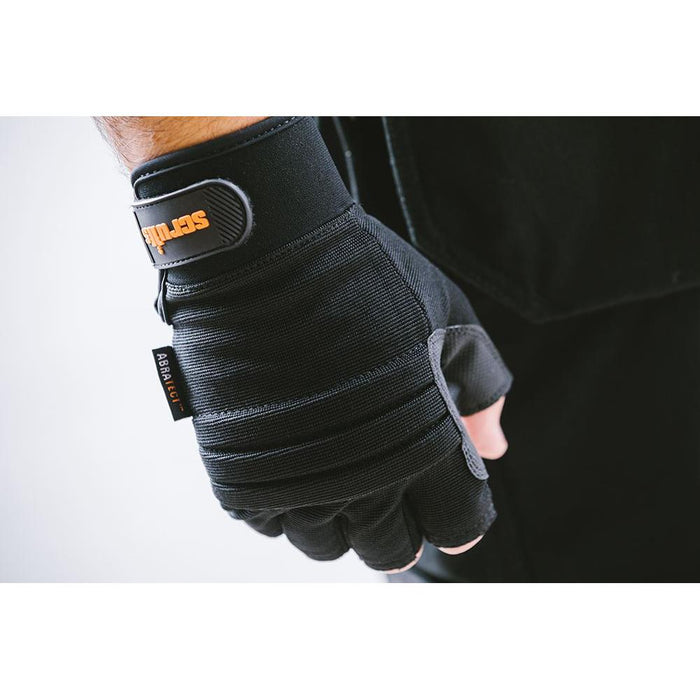 Scruffs Trade Fingerless Gloves Black XL / 10 Scruffs  - Dynamic Drive