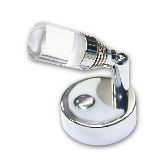 Touch Operated Spot Light 60mm Base (12V / 1W / Cool White / IP20)