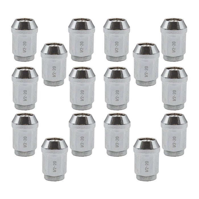 16 x Jeep Cherokee / Grand Cherokee / Wrangler fits 1/2" UNF Wheel Nut 19 OE Hex Autoinparts  - Dynamic Drive