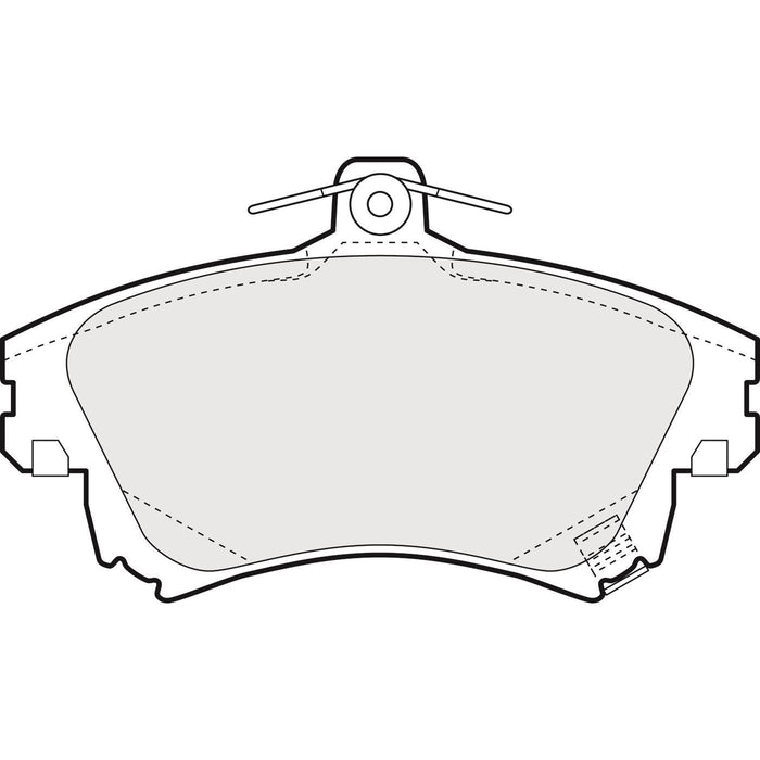 Apec Brake Pads Front Fits Mitsubishi Carisma Colt Smart Forfour Volvo S40 V40