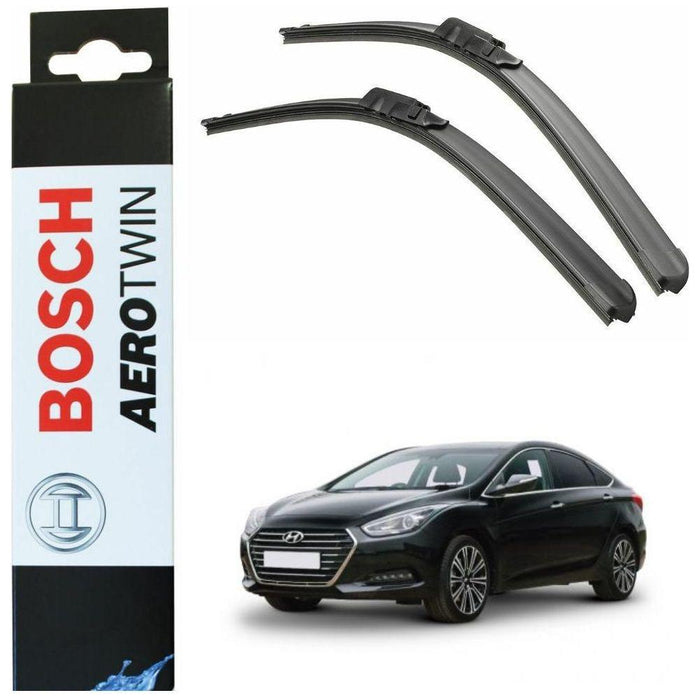 Bosch Aerotwin Front Wiper Blades Set Hyundai i40 Saloon 04.11> AR141S