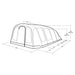 Outwell Stonehill 7 Berth Air Tent Five Room Tunnel Inflatable Tent Outwell  - Dynamic Drive