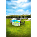 Maypole 3 Panel Poled Windbreak Summer Days 5m x 1.4m Maypole  - Dynamic Drive