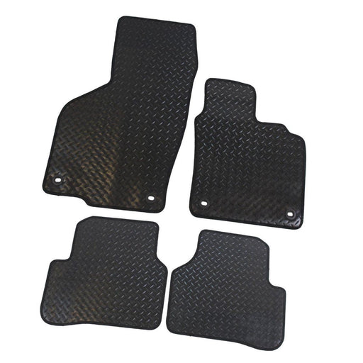 Tailored Car Mats for VW Passat 05-07 Oval Clips + Clips 2005 2006 2007 UKB4C  - Dynamic Drive