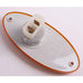 Hella Caravan Motorhome Led Amber Oval Side Marker Light Lamp 24V Volt Reflector Hella  - Dynamic Drive