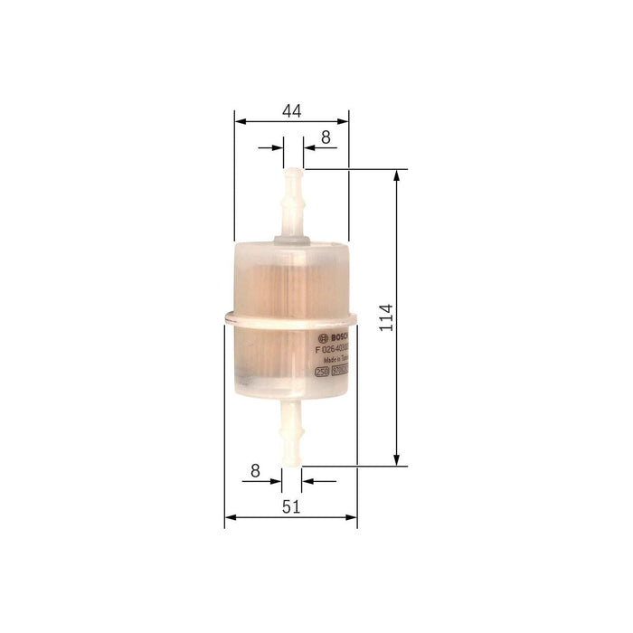 Genuine Bosch Car Fuel Filter F3005 fits Vauxhall Nova TD - 1.5 - 90-93 F0264030