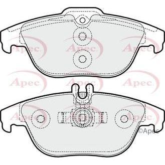 Apec Brake Pads Rear Fits Mercedes C Class E