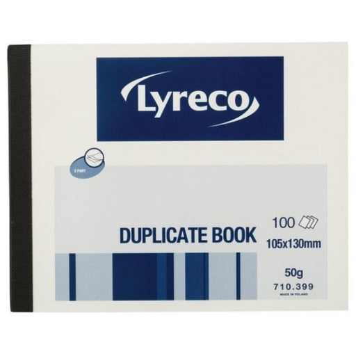 Lyreco Duplicate Book - 130 x 105mm - 100 Numbered Sheets Lyreco  - Dynamic Drive