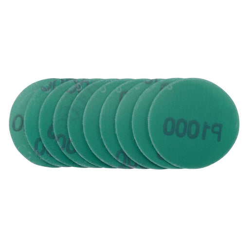 Draper Wet and Dry Sanding Discs with Hook and Loop, 50mm, 1000 Grit (Pack of 10 Draper  - Dynamic Drive