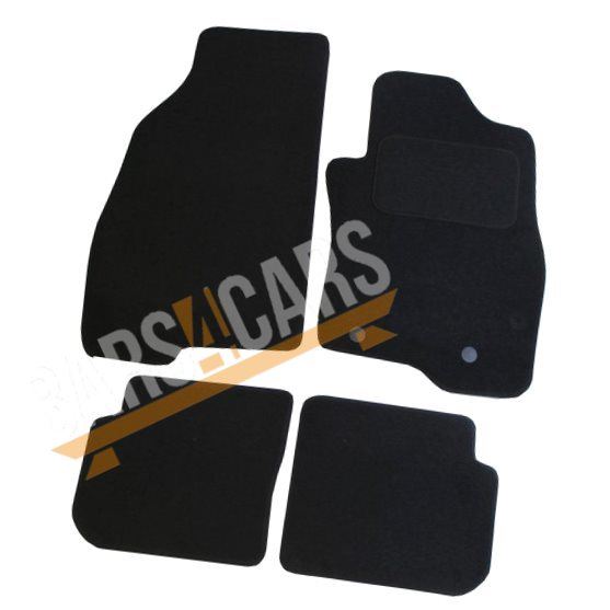 Fully Tailored Carpet Car Mats for Punto Evo 10> Set of 4 With 2 Clips UKB4C  - Dynamic Drive