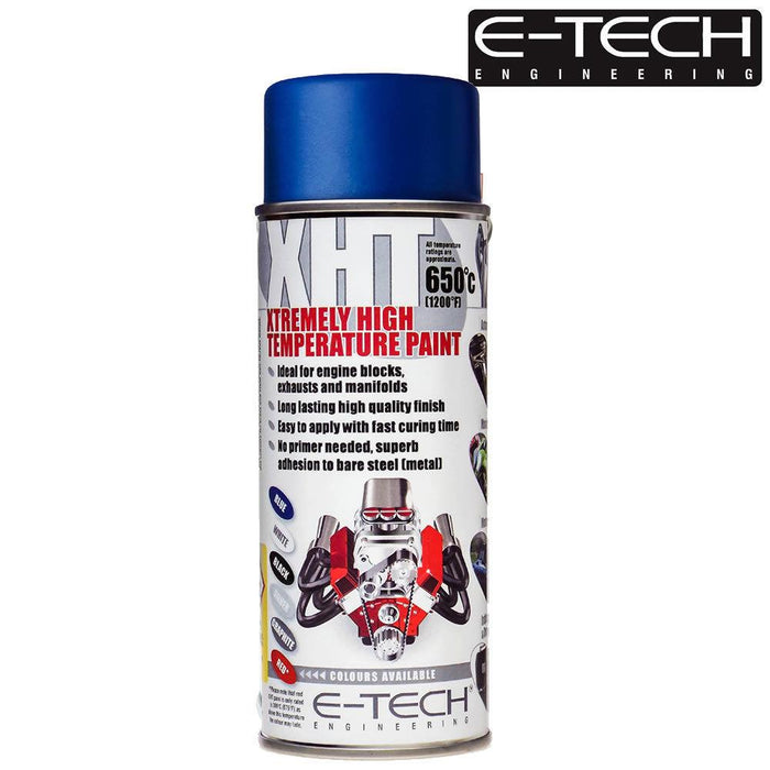 Blue E-Tech 400ml Extremely High Temperature Paint Xht VHT Exhaust