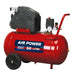 Sealey Air Compressor 50L Direct Drive 2hp SA5020 Sealey  - Dynamic Drive