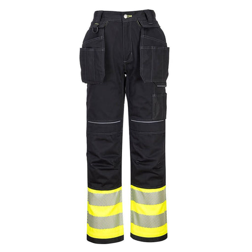 Portwest Pw3 Hi-Vis Holster Pocket Class 1 Trouser W42 PW307YBR42 Portwest  - Dynamic Drive