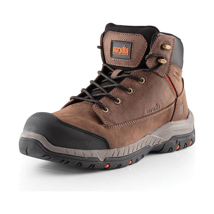 Scruffs Solleret Safety Boots Brown 17502 Scruffs  - Dynamic Drive